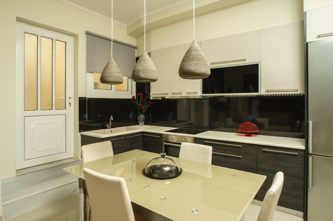 Glaros Beach Apartment カト・ダラトソ エクステリア 写真